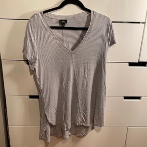 Black and white stripped shirt